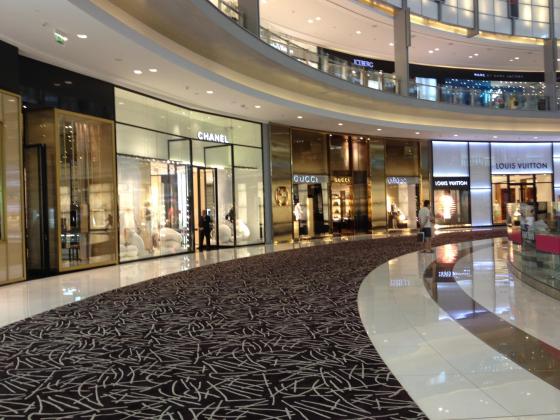 Fashion Avenue, Dubai Mall. Taken with iPhone